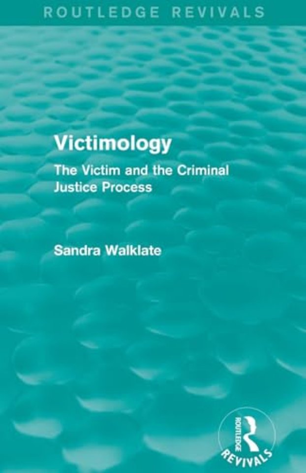 Victimology (Routledge Revivals)