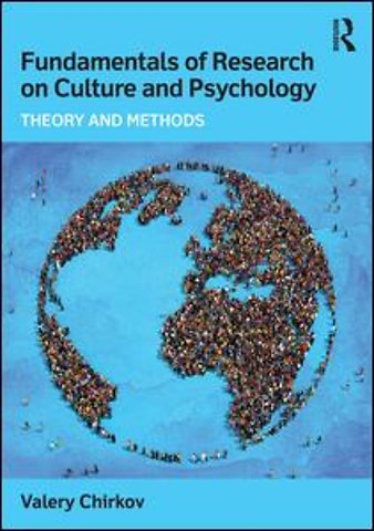 Fundamentals of Research on Culture and Psychology