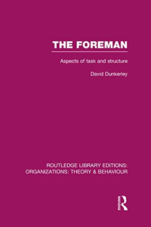 Foreman (RLE: Organizations)