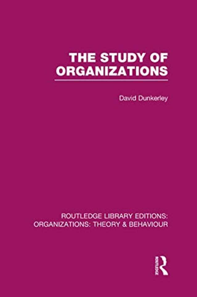 Study of Organizations