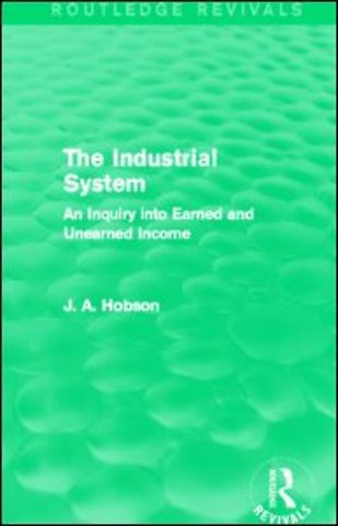 Industrial System (Routledge Revivals)