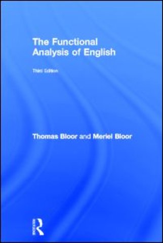 Functional Analysis of English