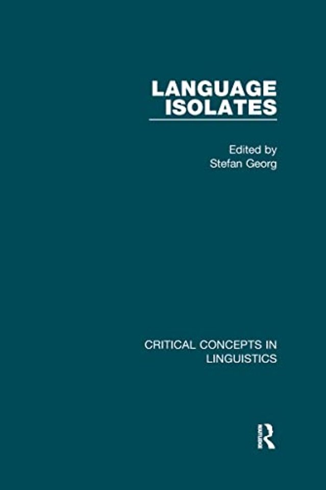 Language Isolates