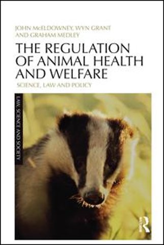 Regulation of Animal Health and Welfare