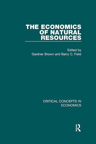 Economics of Natural Resources