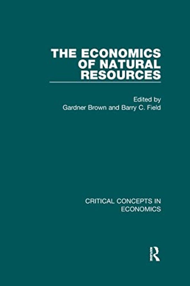 Economics of Natural Resources