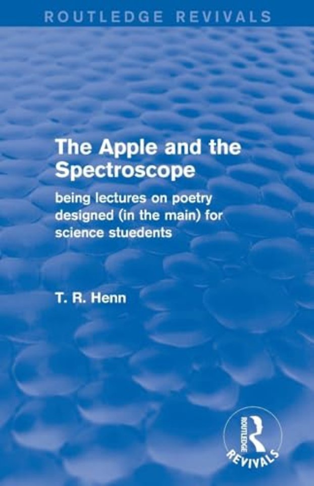 Apple and the Spectroscope (Routledge Revivals)