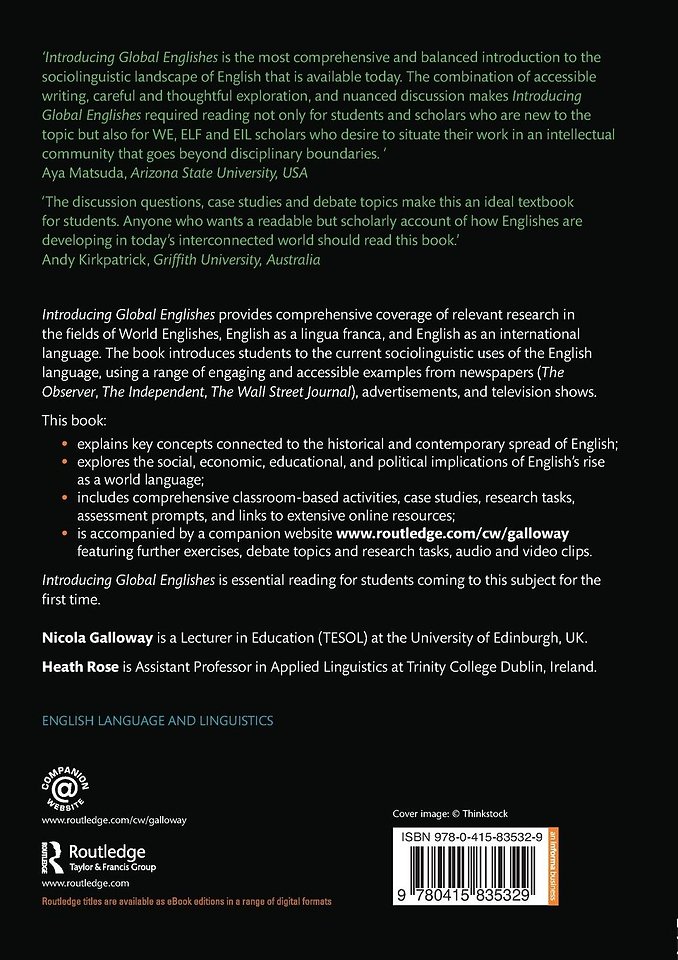 Introducing Global Englishes