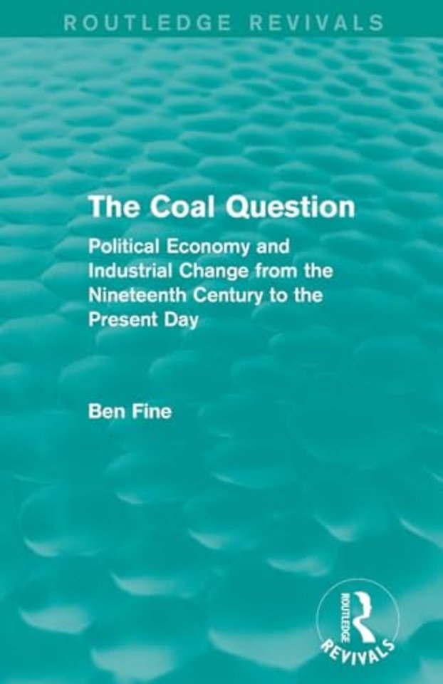 Coal Question (Routledge Revivals)