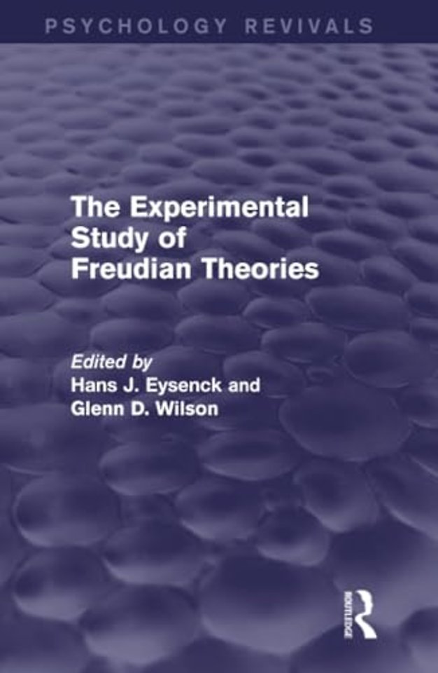 Experimental Study of Freudian Theories