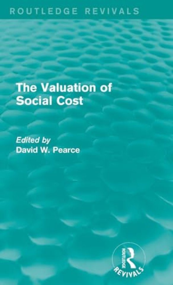 Valuation of Social Cost (Routledge Revivals)
