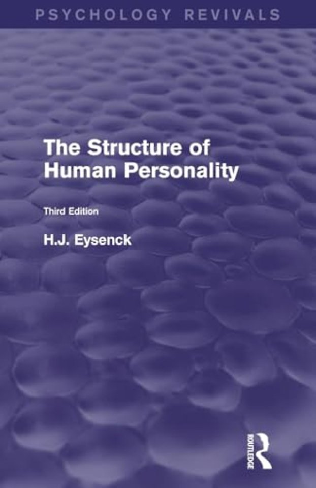 Structure of Human Personality (Psychology Revivals)