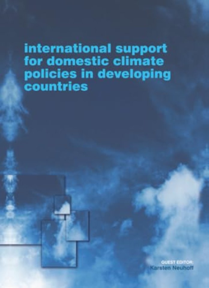 International Support for Domestic Climate Policies in Developing Countries