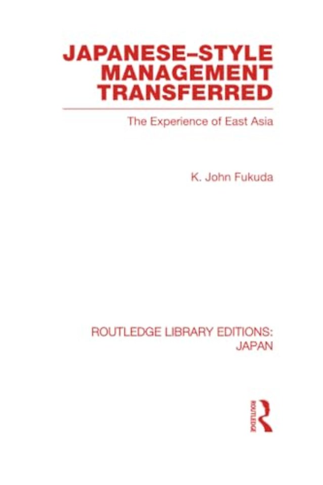 Japanese-Style Management Transferred