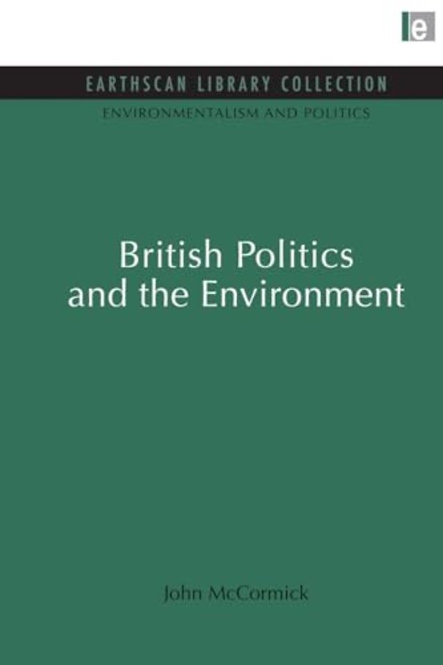 British Politics and the Environment