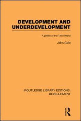 Development and Underdevelopment
