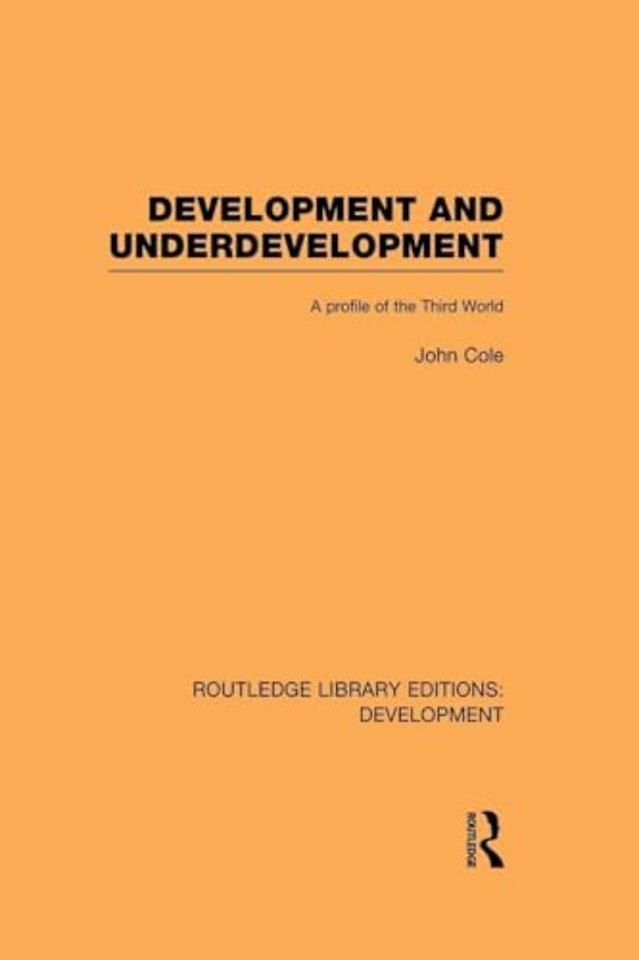 Development and Underdevelopment