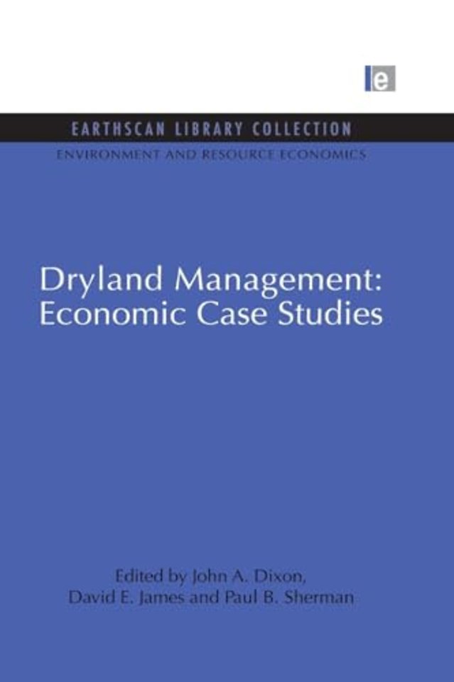 Dryland Management: Economic Case Studies