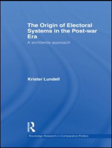 Origin of Electoral Systems in the Postwar Era