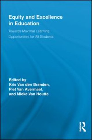 Equity and Excellence in Education