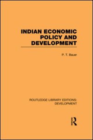 Indian Economic Policy and Development