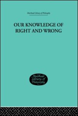 Our Knowledge of Right and Wrong