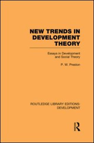 New Trends in Development Theory