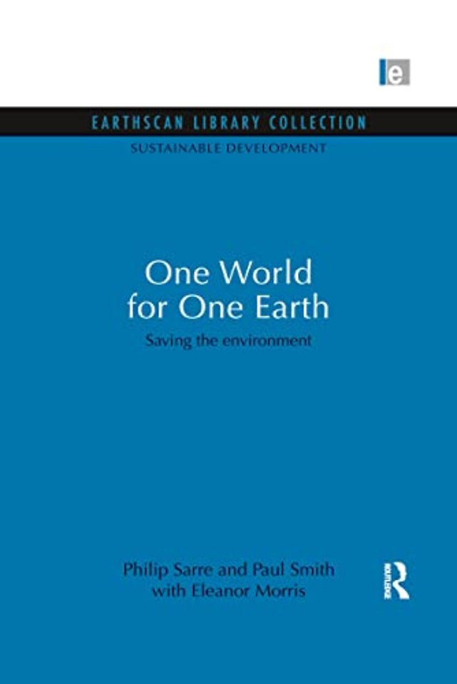 One World for One Earth