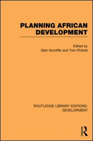 Planning African Development