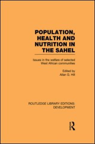 Population, Health and Nutrition in the Sahel