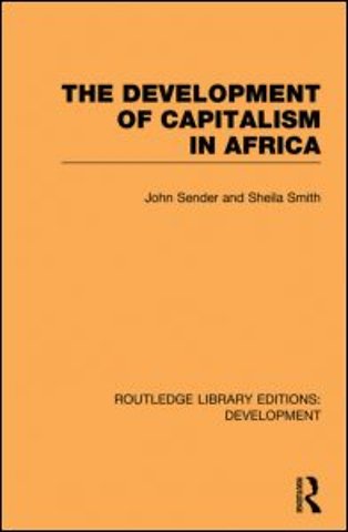 Development of Capitalism in Africa
