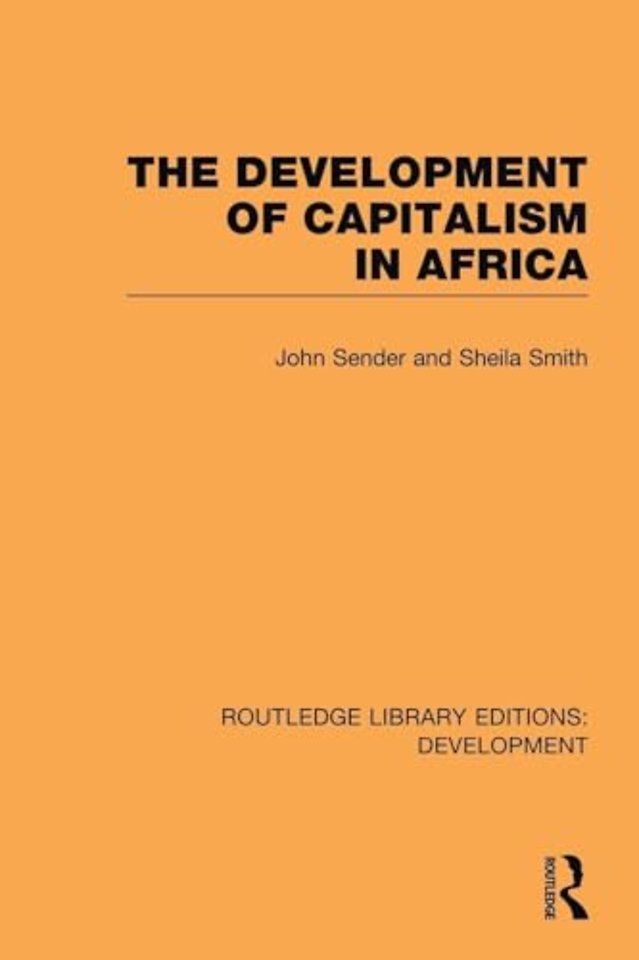 Development of Capitalism in Africa