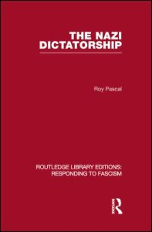 Nazi Dictatorship (RLE Responding to Fascism)