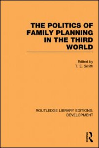 Politics of Family Planning in the Third World