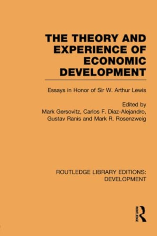 Theory and Experience of Economic Development