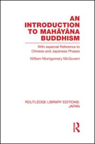 Introduction to Mahāyāna Buddhism