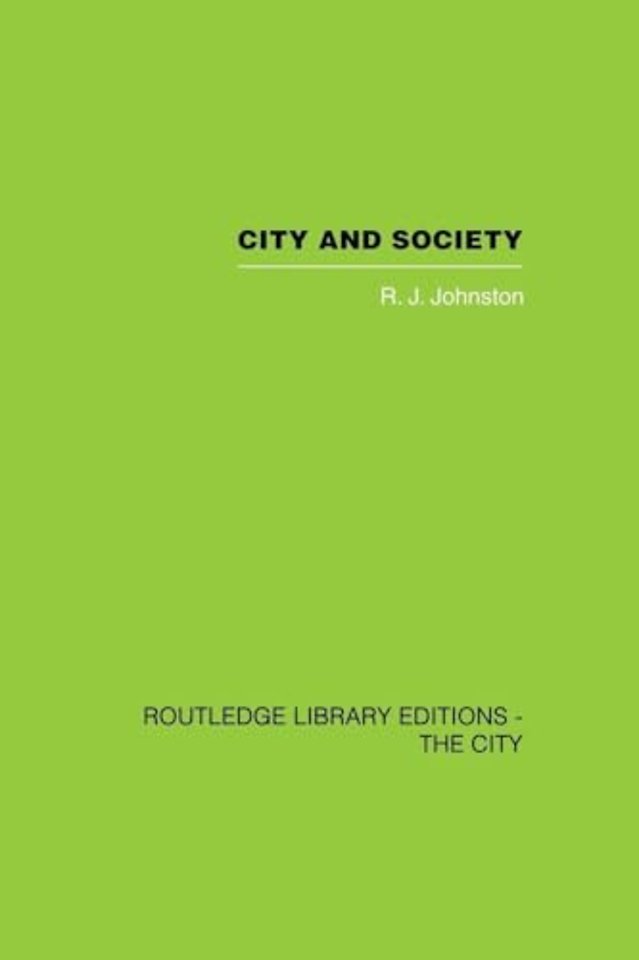City and Society