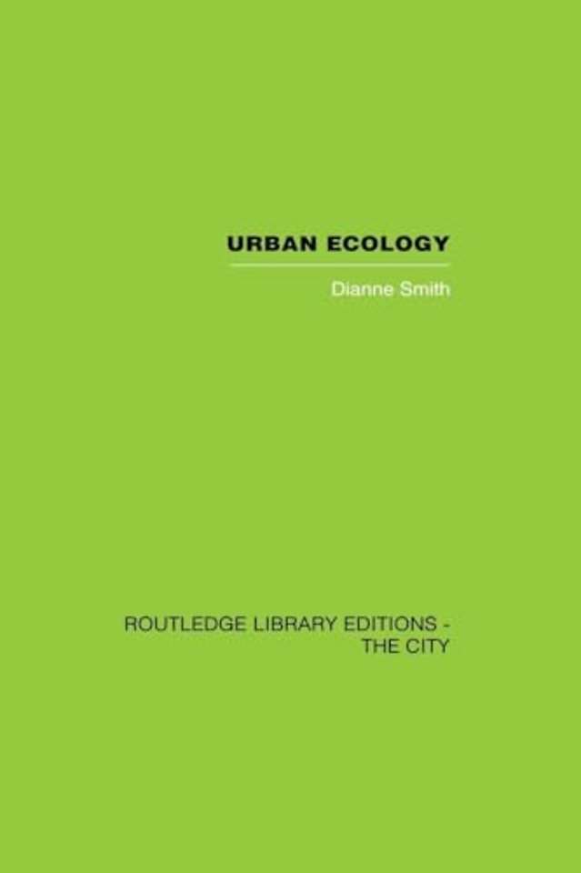 Urban Ecology