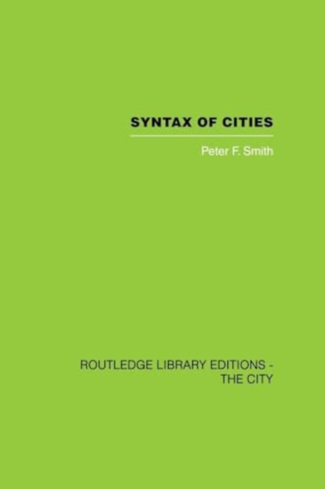 Syntax of Cities