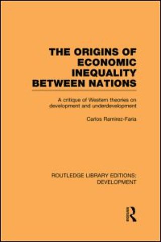 Origins of Economic Inequality Between Nations