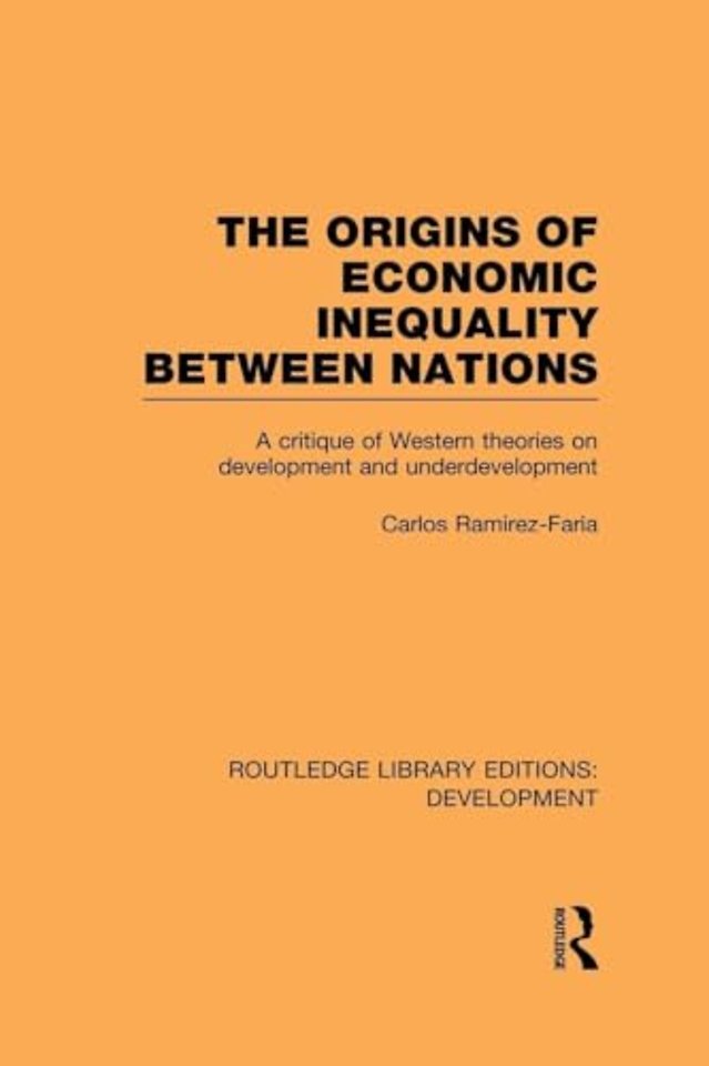Origins of Economic Inequality Between Nations