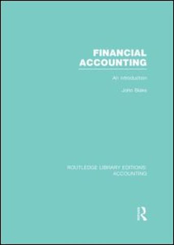 Financial Accounting (RLE Accounting)