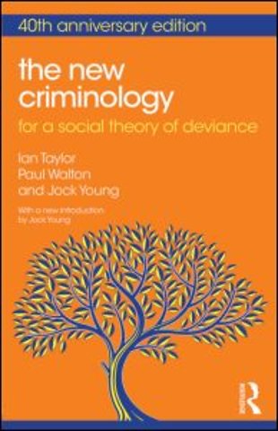 New Criminology
