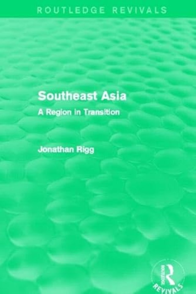 Southeast Asia (Routledge Revivals)