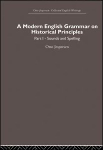 Modern English Grammar on Historical Principles