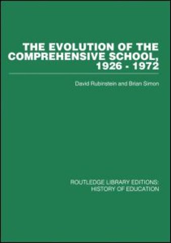 Evolution of the Comprehensive School