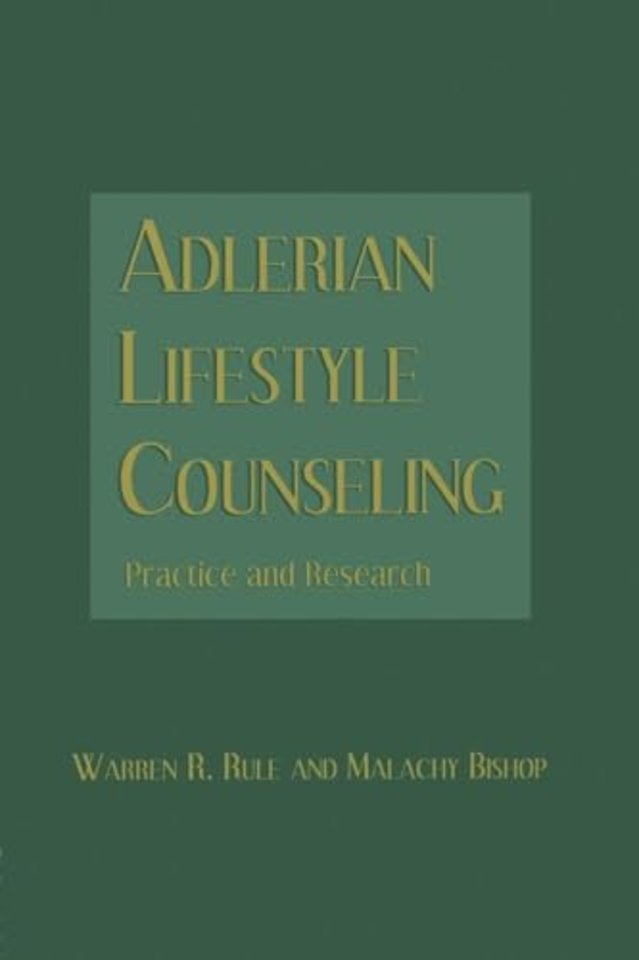 Adlerian Lifestyle Counseling
