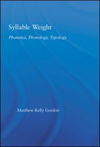 Syllable Weight