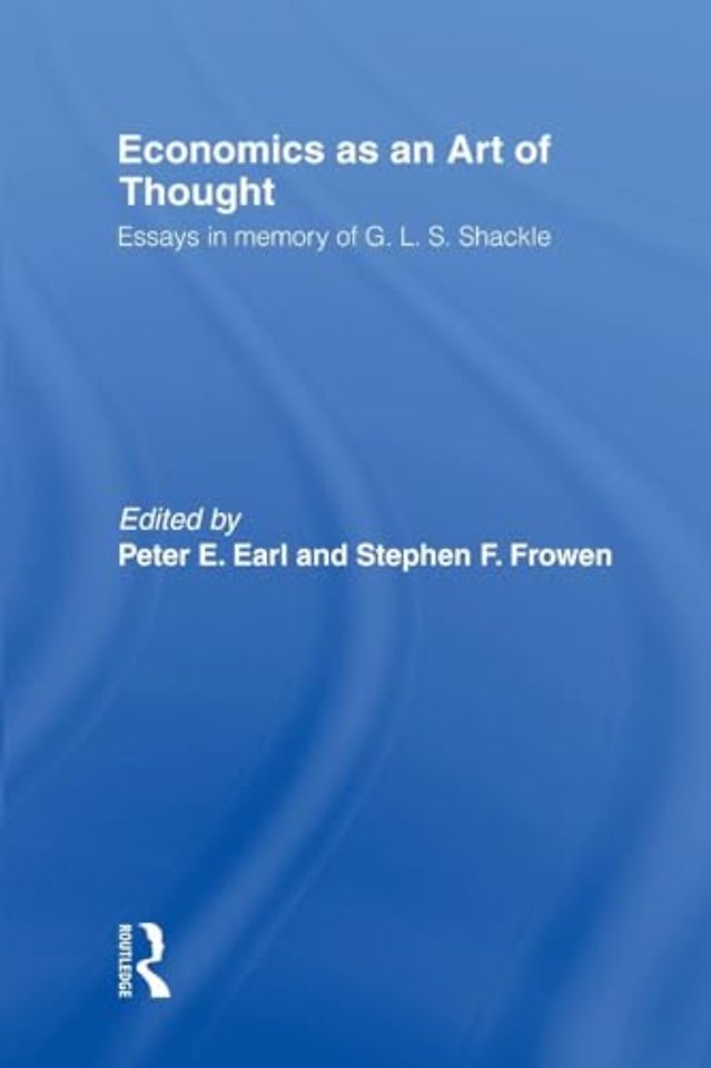 Economics as an Art of Thought