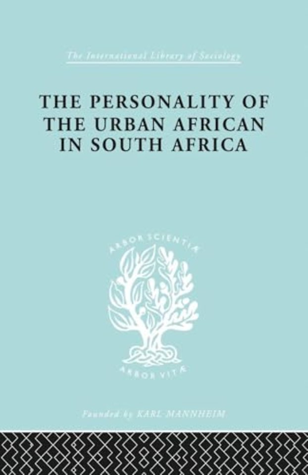 Personality of the Urban African in South Africa